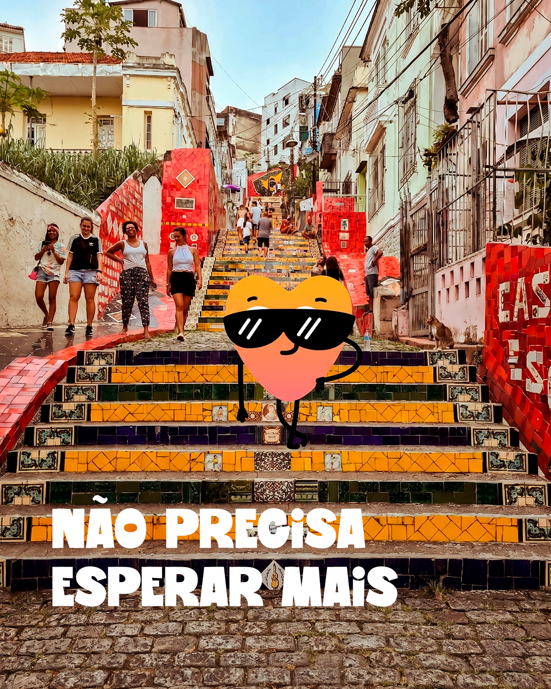 Peça da campanha Mimo Crafts no Rio de Janeiro